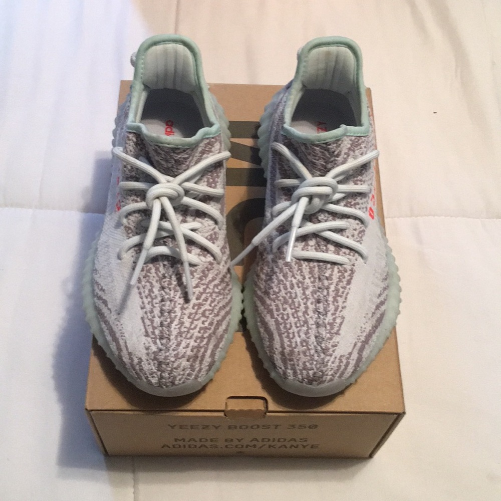 Adidas x yeezy boost 350 V2 blue tint.